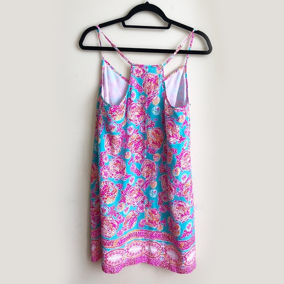 LAST WEEK: EUC- Lilly Pulitzer Satin Dress - Picture 2 of 2